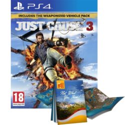 Just Cause 3 Day One Edition with Guide to Medici PS4 Game